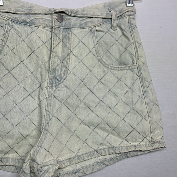 Cloud Ten Quilted Denim Shorts | NWT Size Small - Picture 3 of 9